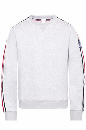 Sweatshirt with logo patch, zdjęcie 1 Sweatshirt with logo patch od Moncler Gamme Bleu